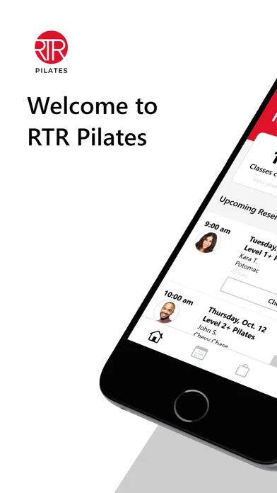 Zrzuty ekranu RTR Pilates