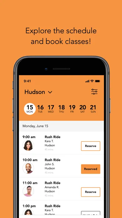 Rush Cycle Hudson スクリーンショット