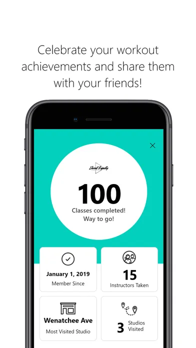 Sweat Equity Cycle Studio Screenshots