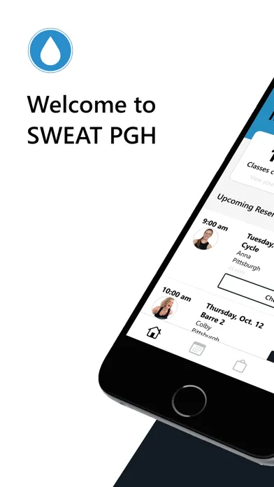 SWEAT PGH New スクリーンショット