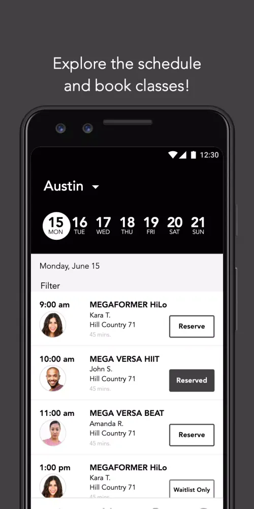 Tangkapan layar TLSx Austin