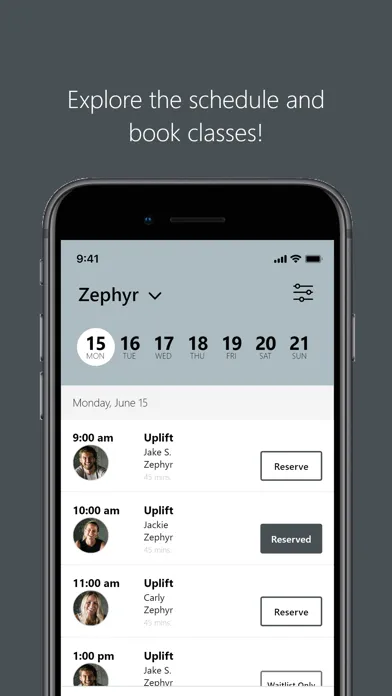 Zephyr Cycling स्क्रीनशॉट