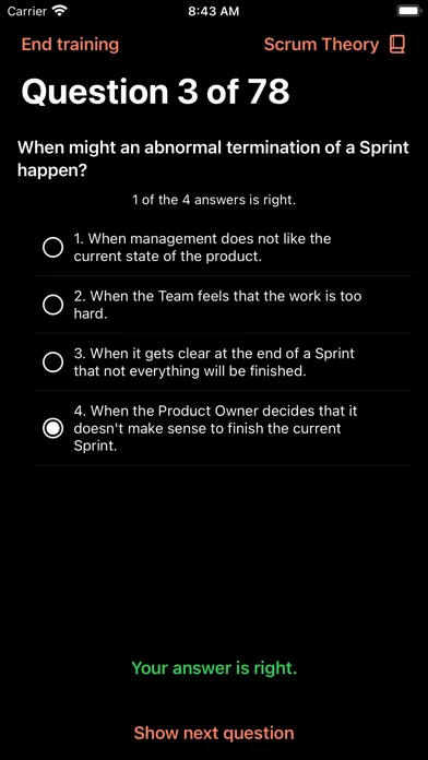 Scrum Pocket Training 스크린샷