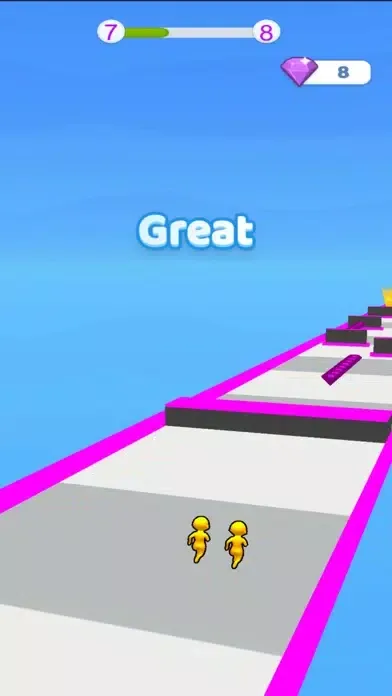 Captures d'écran de Color Road Crowd Tower 3D