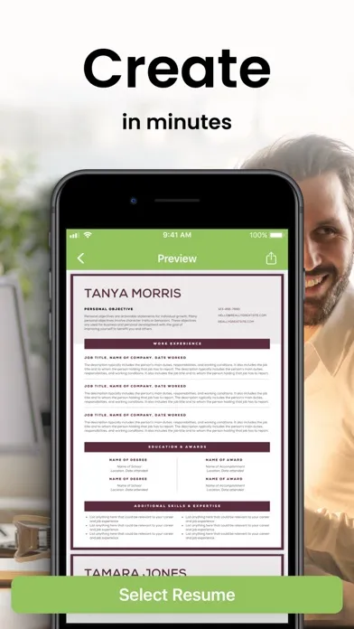 صور Resume Builder · CV Maker
