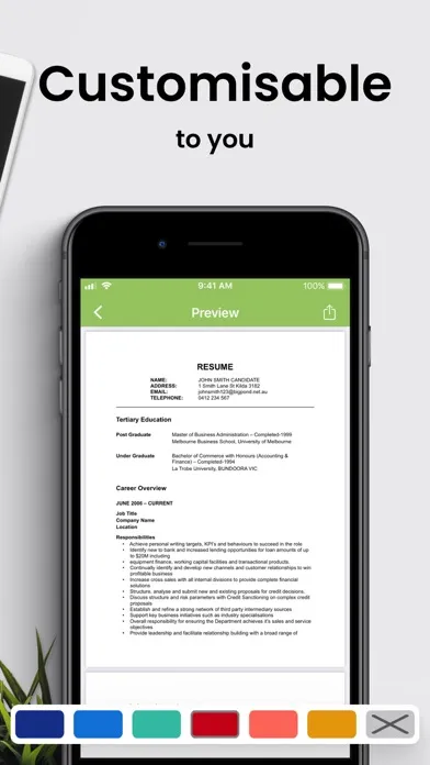 صور Resume Builder · CV Maker