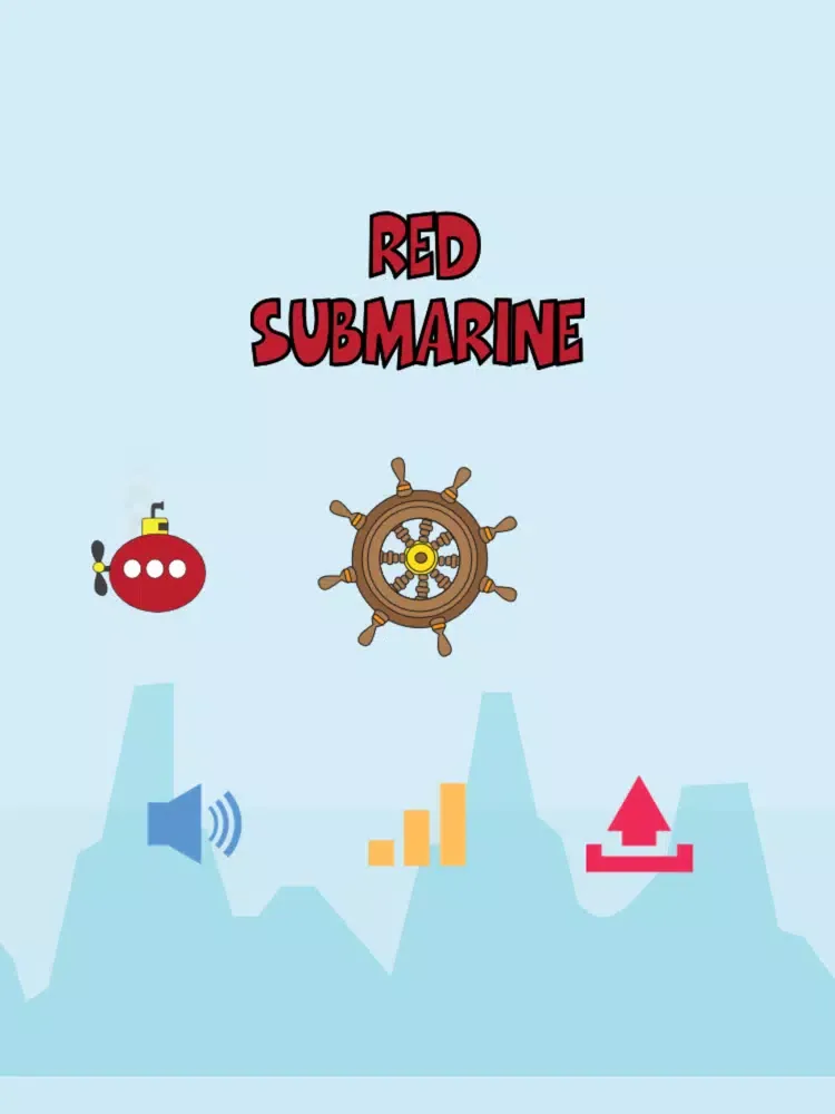 Red Submarine Adventures iPad 應用截圖