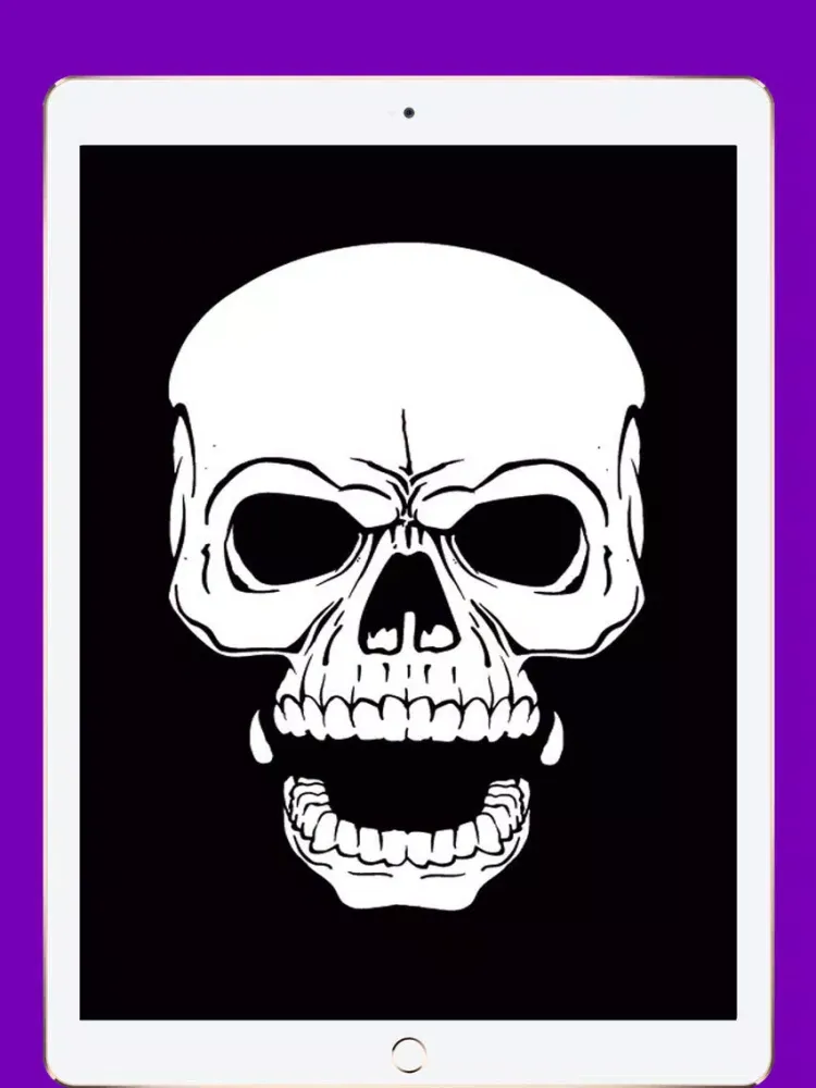 Halloween Ideas: vector skulls iPad 应用截图