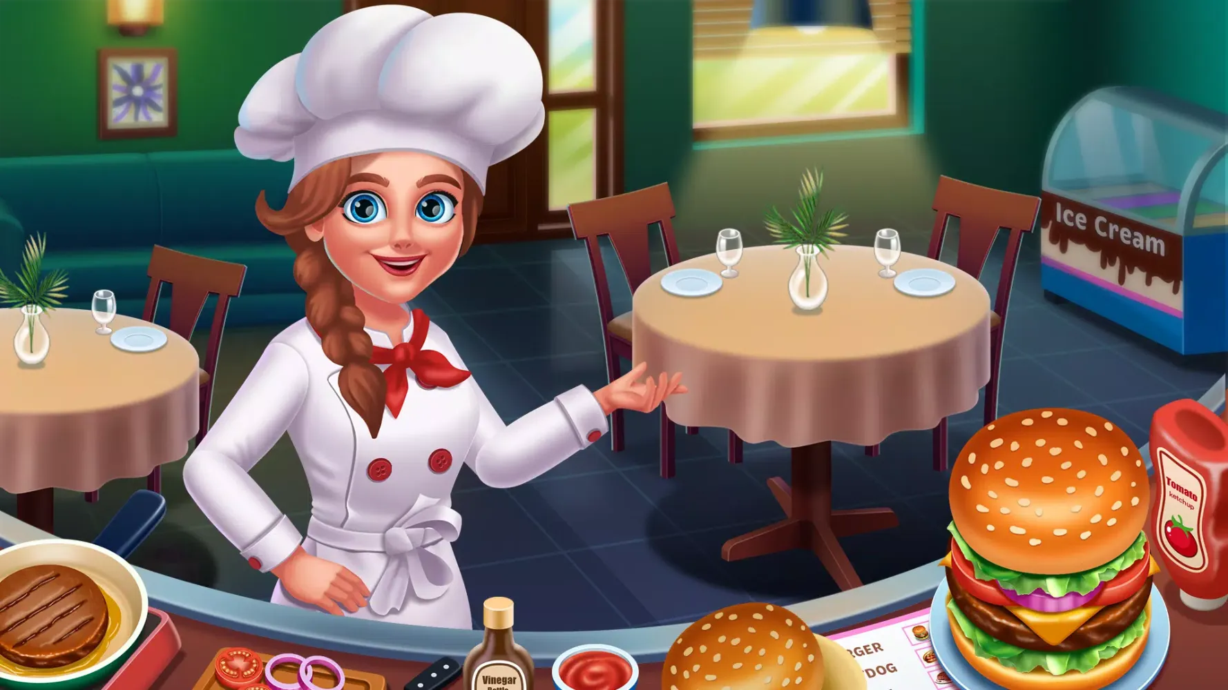 Captures d'écran de Restaurant Game Cooking Vision