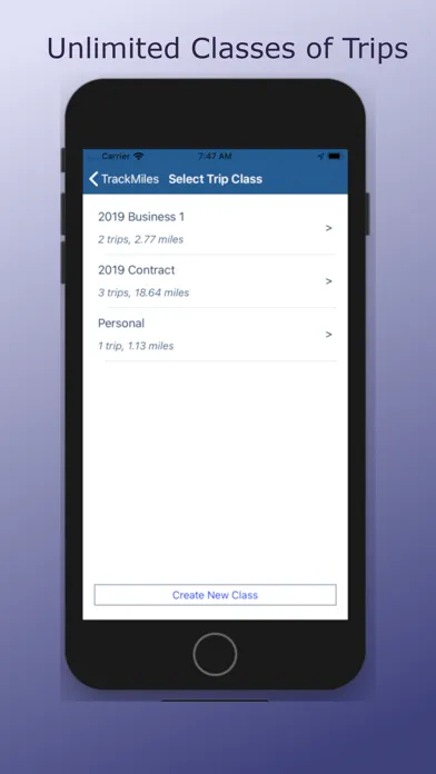 TrackMiles - Mileage tracker Screenshots