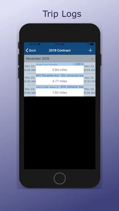 TrackMiles - Mileage tracker Screenshots