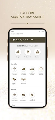 Screenshot di Marina Bay Sands Singapore
