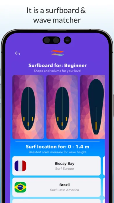Capturas de pantalla de Surf Curve - Your surf guide