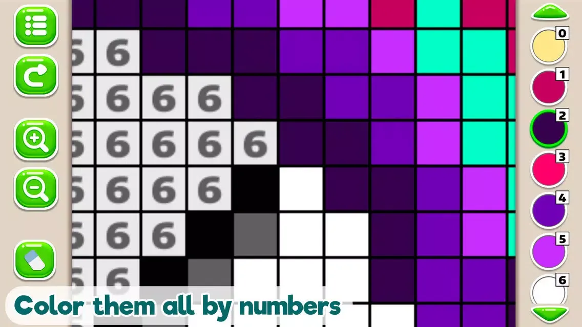 Zrzuty ekranu Coloring Pixel - Art Numbers