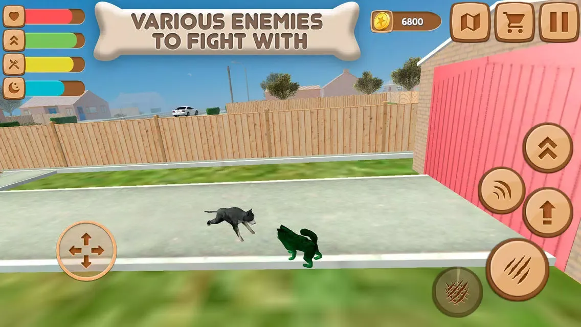 Capturas de tela do Pomeranian Dog City Wild Life