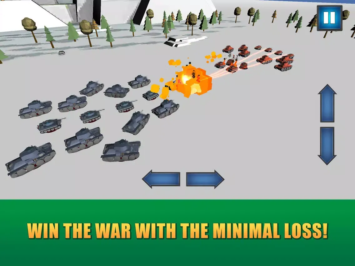 Capturas de pantalla de Epic Tank Battlefield War iPad 