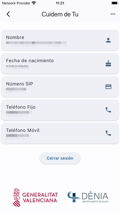 Zrzuty ekranu Cuidem De Tu Dénia