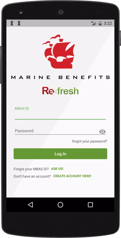 Marine Benefits Screenshots