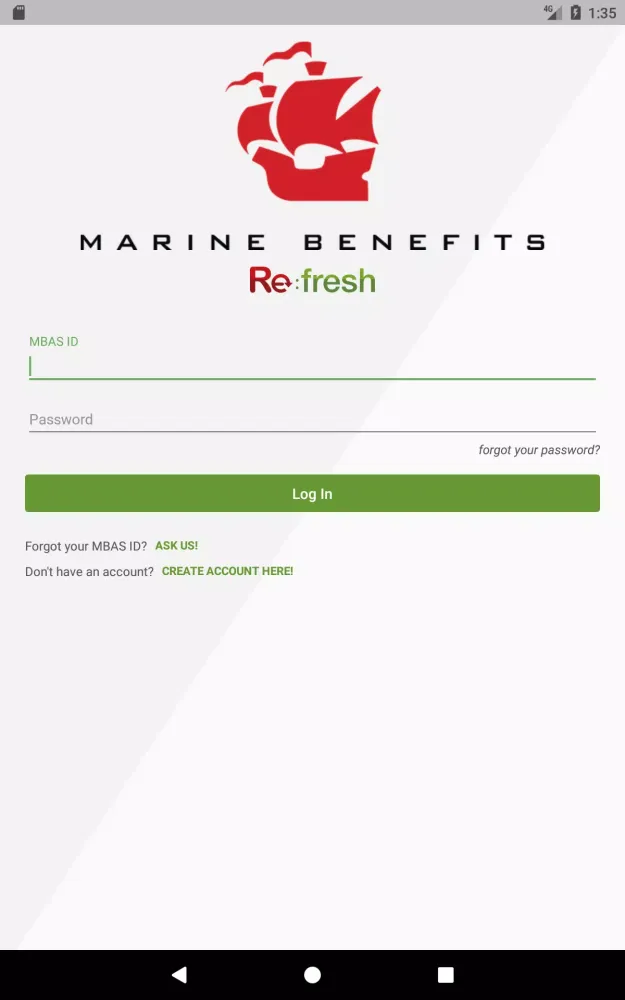 Marine Benefits Screenshots