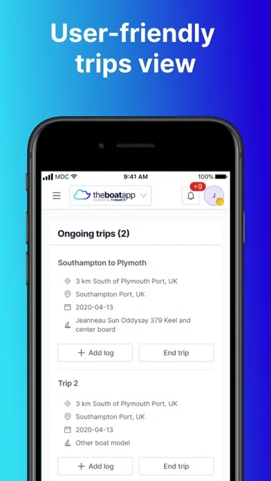 TheBoatApp Screenshots