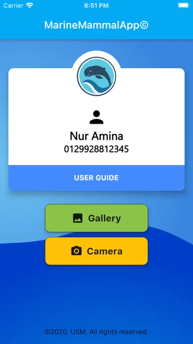 Capturas de pantalla de Marine Mammal App