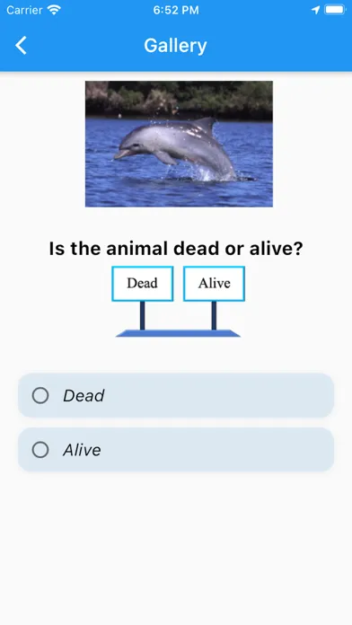 Capturas de pantalla de Marine Mammal App
