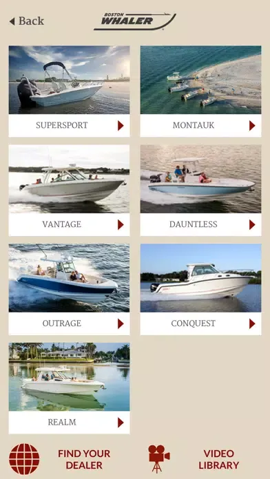 Official Boston Whaler App স্ক্রিনশট