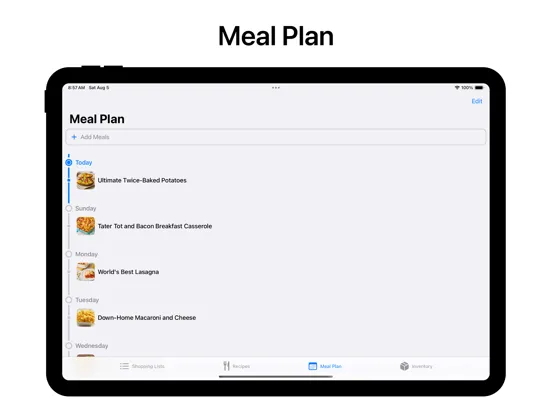 Скриншоты Peppercorn - Recipes & Lists iPad 