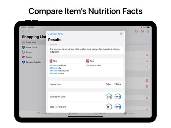 Скриншоты Peppercorn - Recipes & Lists iPad 