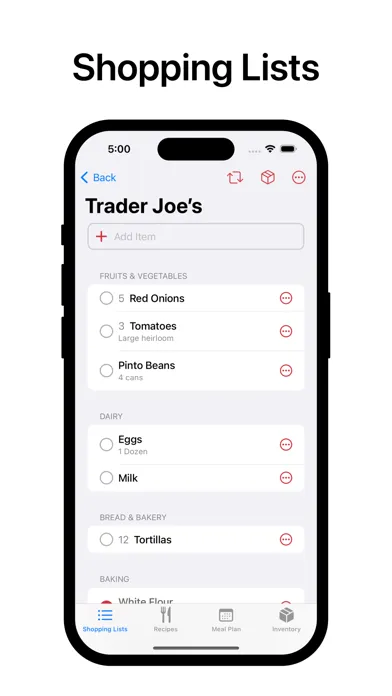 Скриншоты Peppercorn - Recipes & Lists