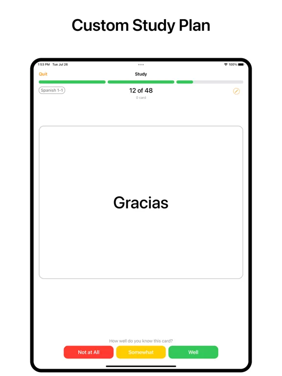 Скриншоты SparkCards iPad 