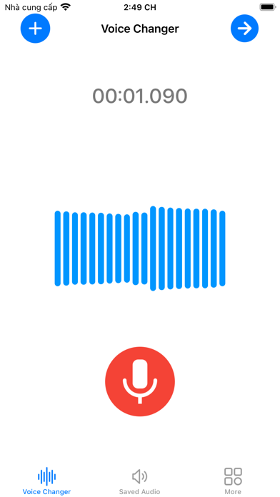 ภาพหน้าจอของ Voice Changer - Effect Sound