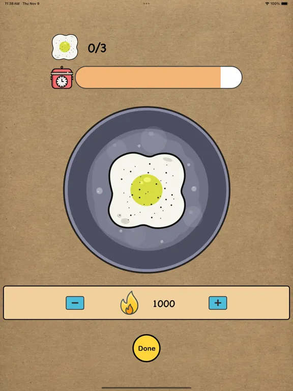 Tangkapan skrin Cat Cooking Food iPad 