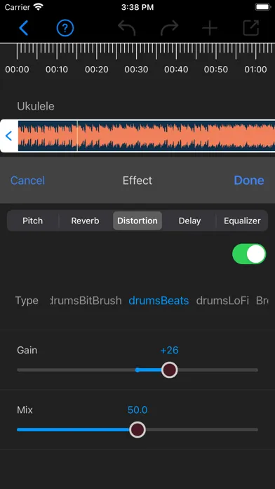 Ảnh chụp màn hình của Audio Editor - Music Booster