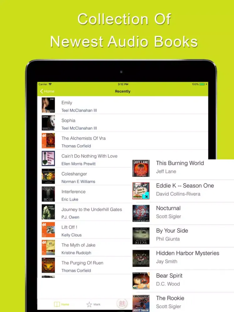 Zrzuty ekranu AudioBook - Audio Books Player iPad 