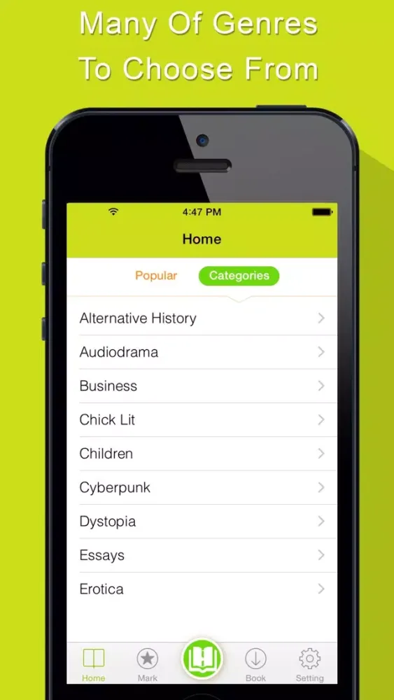 Zrzuty ekranu AudioBook - Audio Books Player