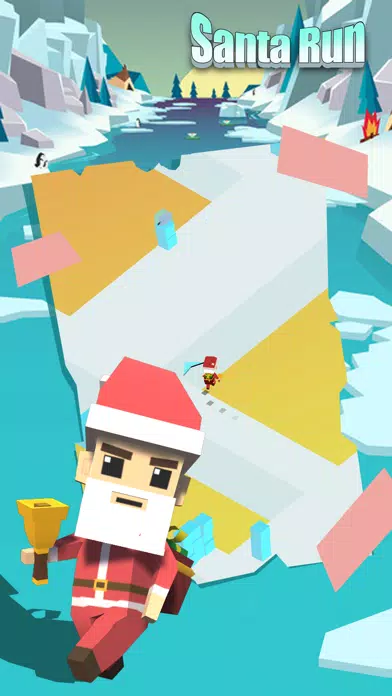 Santa Run-Santa's mad journey スクリーンショット