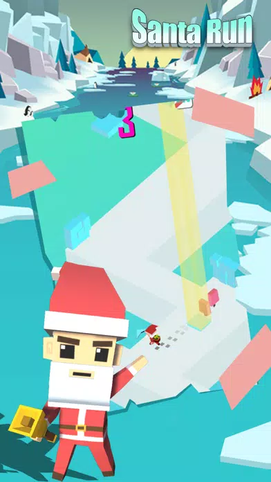Santa Run-Santa's mad journey スクリーンショット