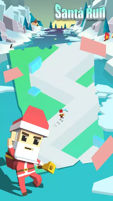 Santa Run-Santa's mad journey スクリーンショット