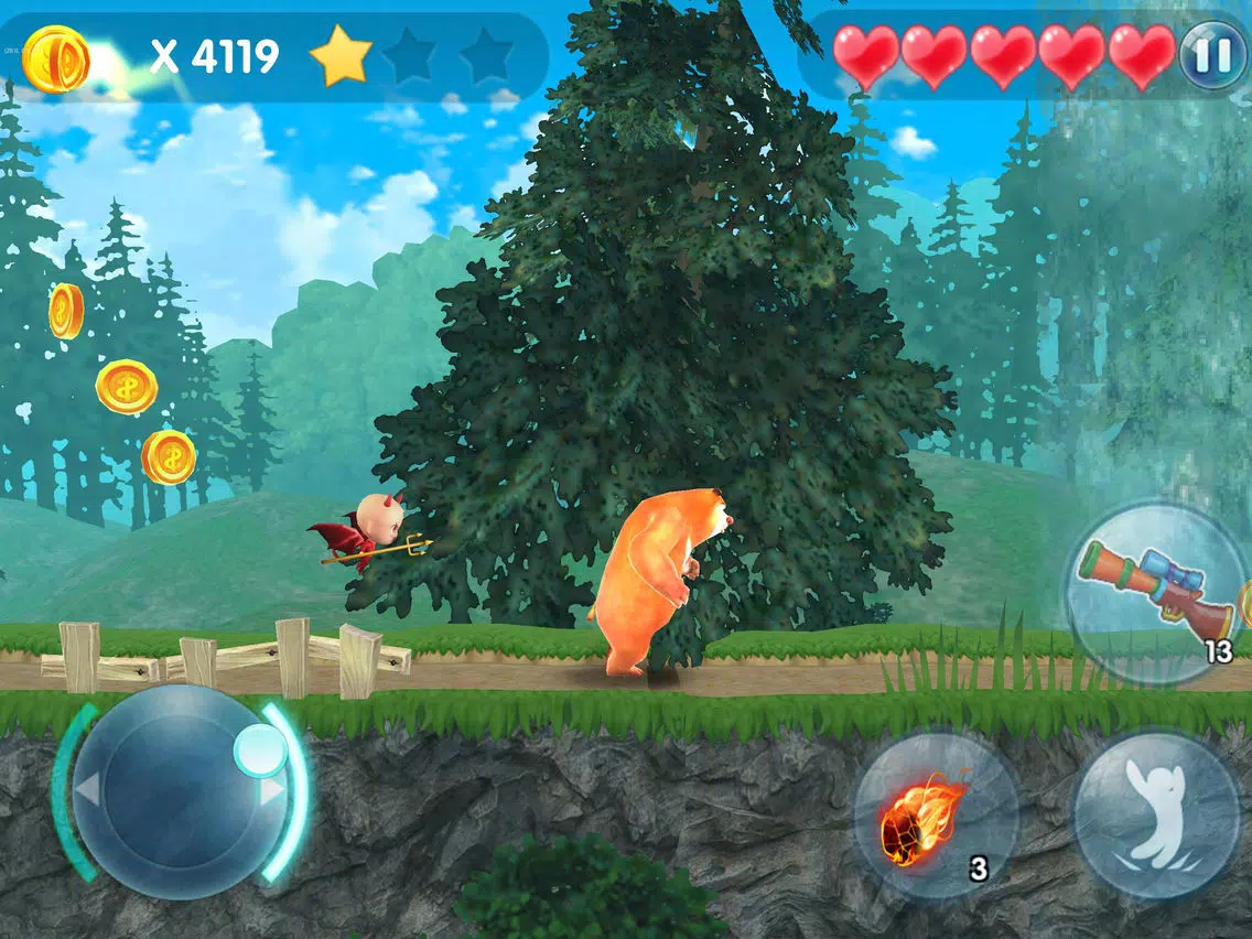 Ảnh chụp màn hình của Super Bear Adventure iPad 