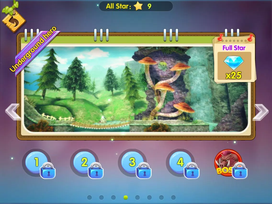 Ảnh chụp màn hình của Super Bear Adventure iPad 