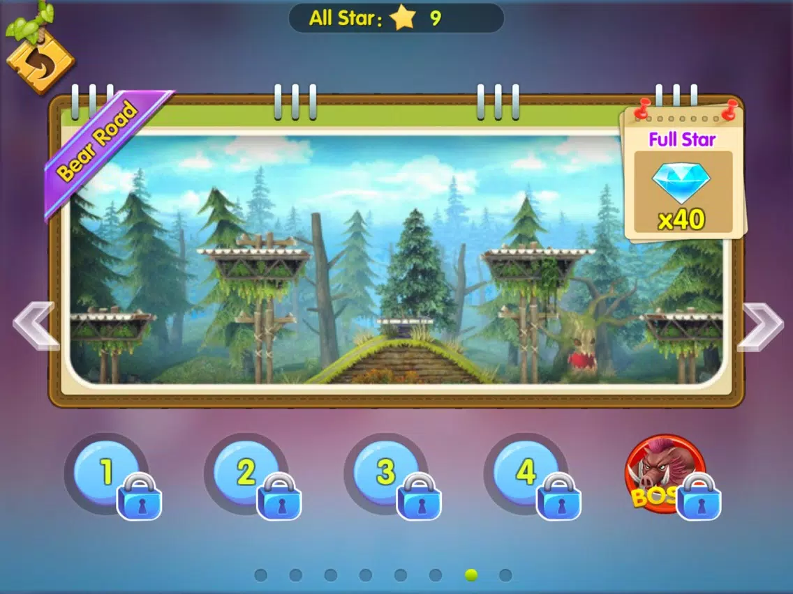 Ảnh chụp màn hình của Super Bear Adventure iPad 