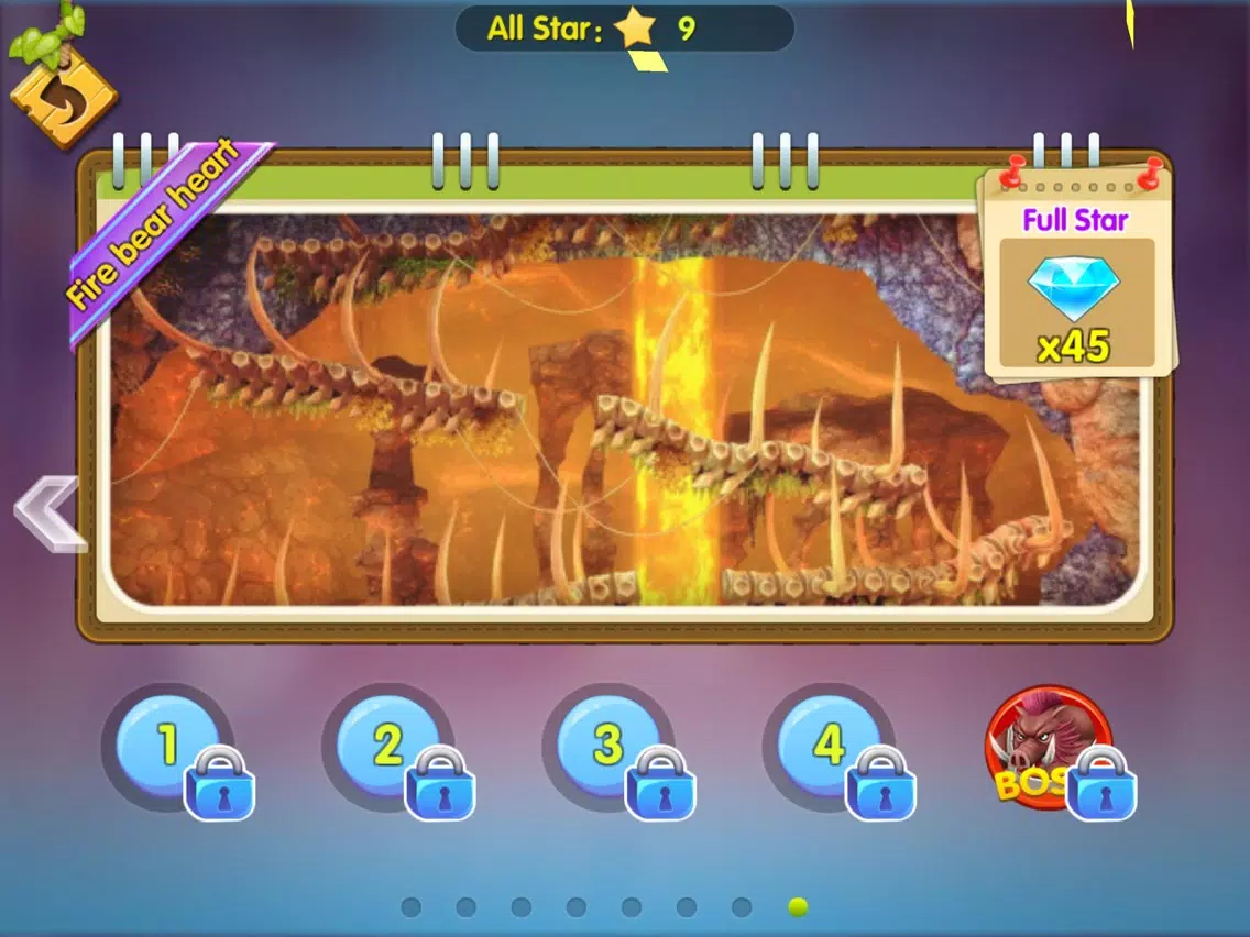 Ảnh chụp màn hình của Super Bear Adventure iPad 