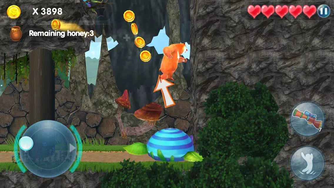 Ảnh chụp màn hình của Super Bear Adventure