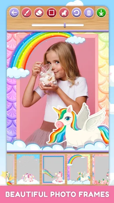 Скриншоты Unicorn World – Coloring Book