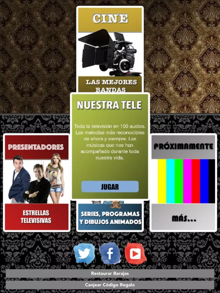 Soy el que más sabe de TV iPad  سکرین شاٹس