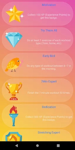 Home Workouts - EasyFit 스크린샷