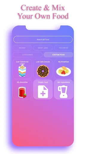 Calorie Counter - EasyFit Screenshots