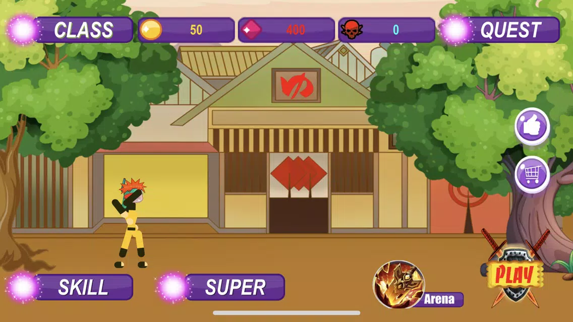 Ảnh chụp màn hình của Stick Anime Fight Slayer Ninja