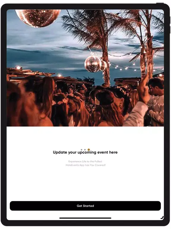 HolaEvents - Events Near You iPad  スクリーンショット